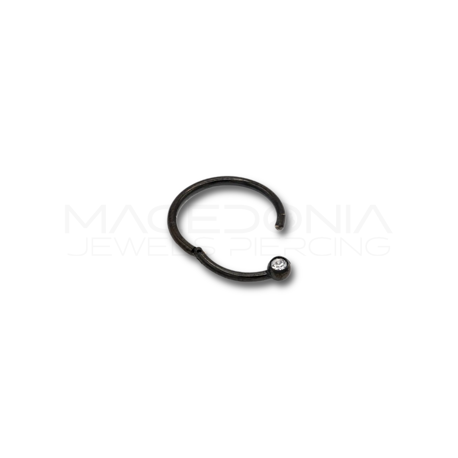 CERCHIO CLICKER CON PALLINA ZIRCONE