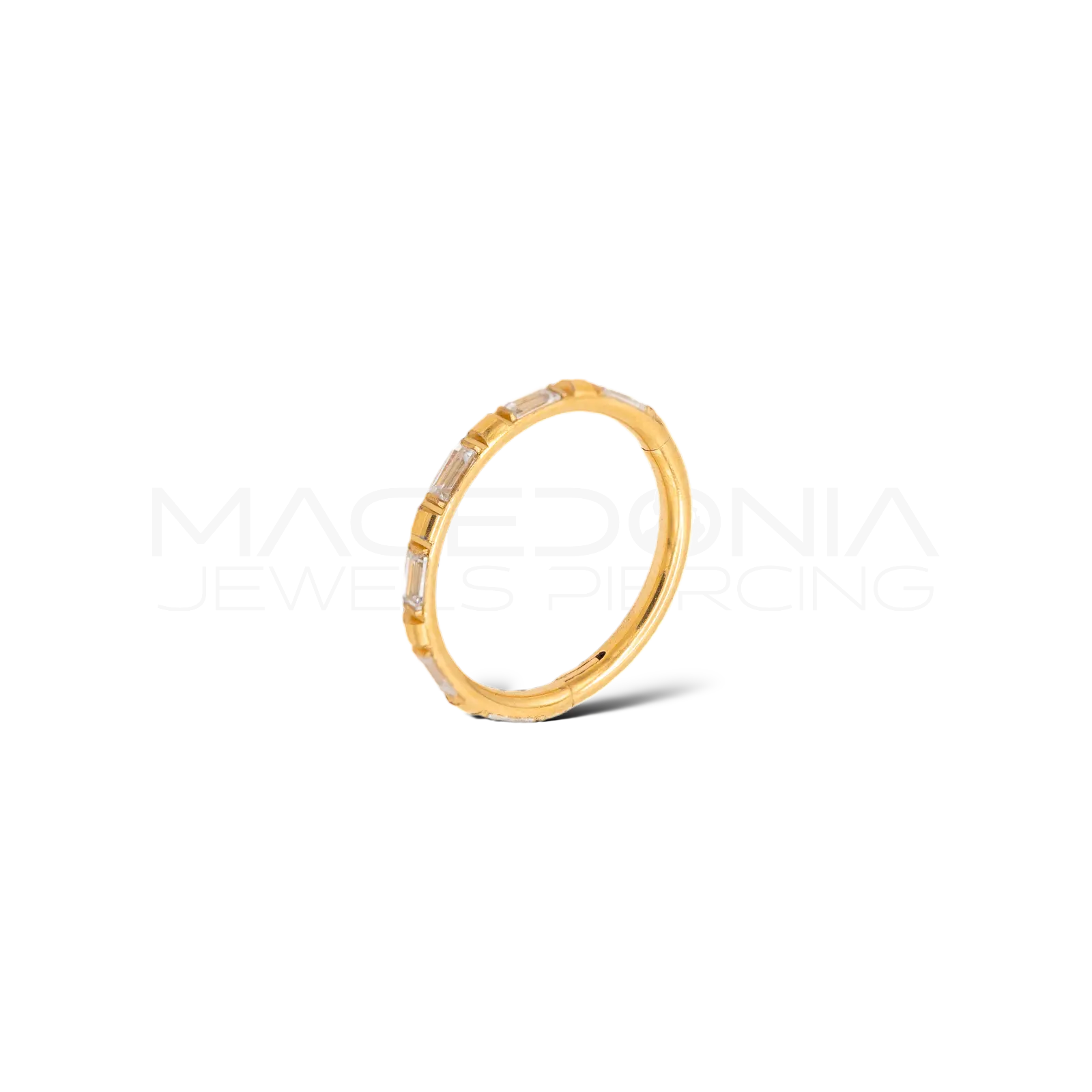 Cerchio con zirconi incastonati