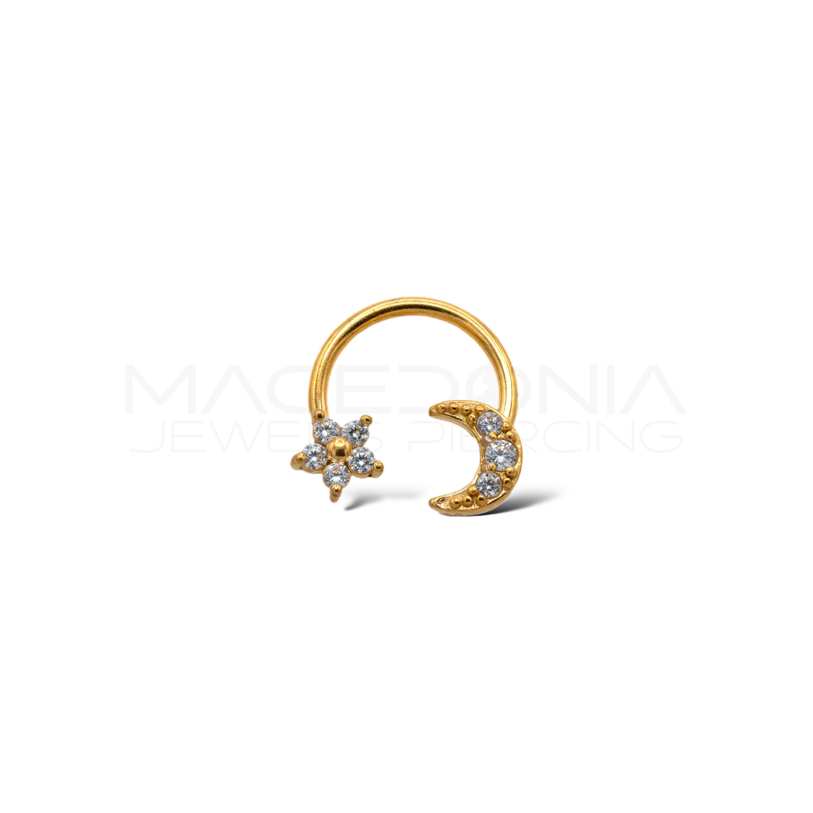 PIERCING CON STELLA E LUNA