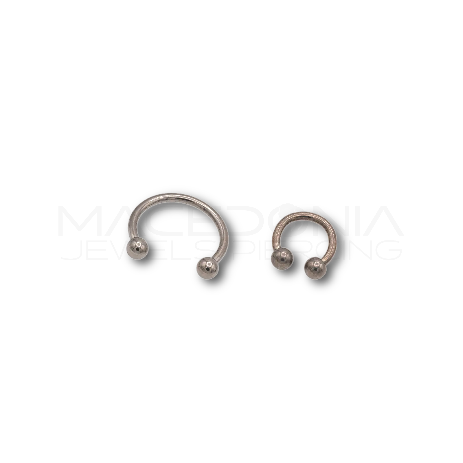 PIERCING 1,6mm CON PALLINE IN TITANIO