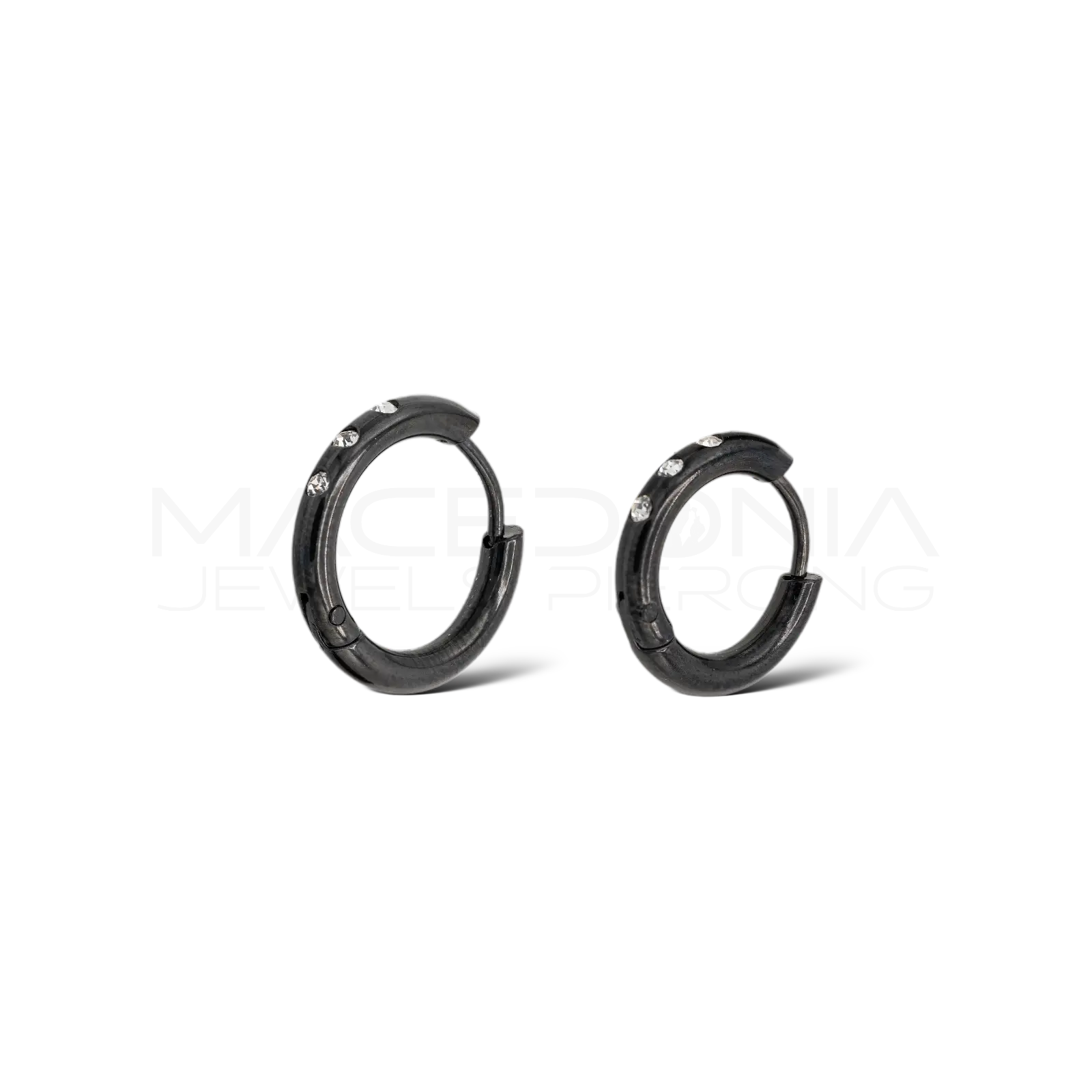 Orecchino/Piercing a Cerchio con Chiusura Clicker