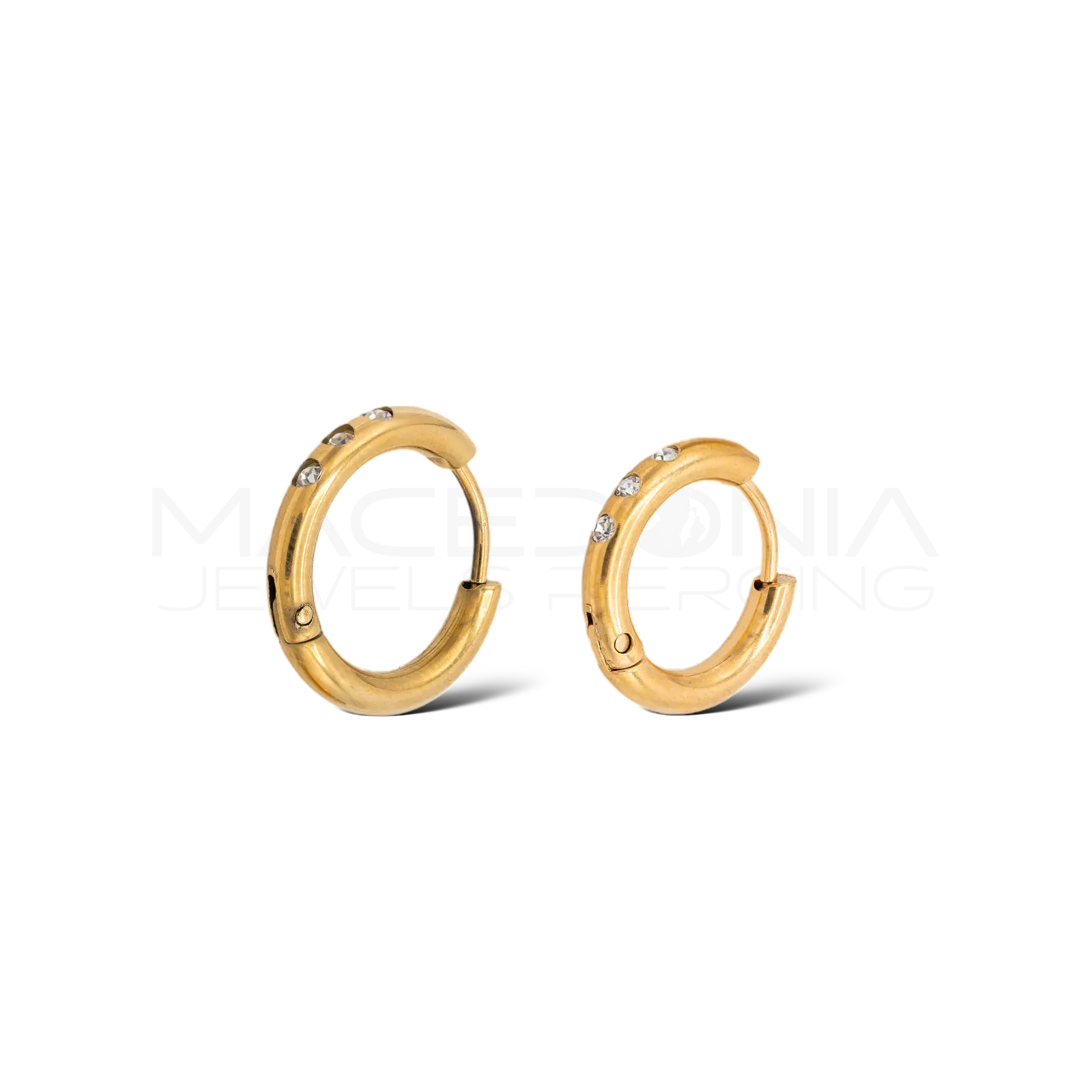 Orecchino/Piercing a Cerchio con Chiusura Clicker