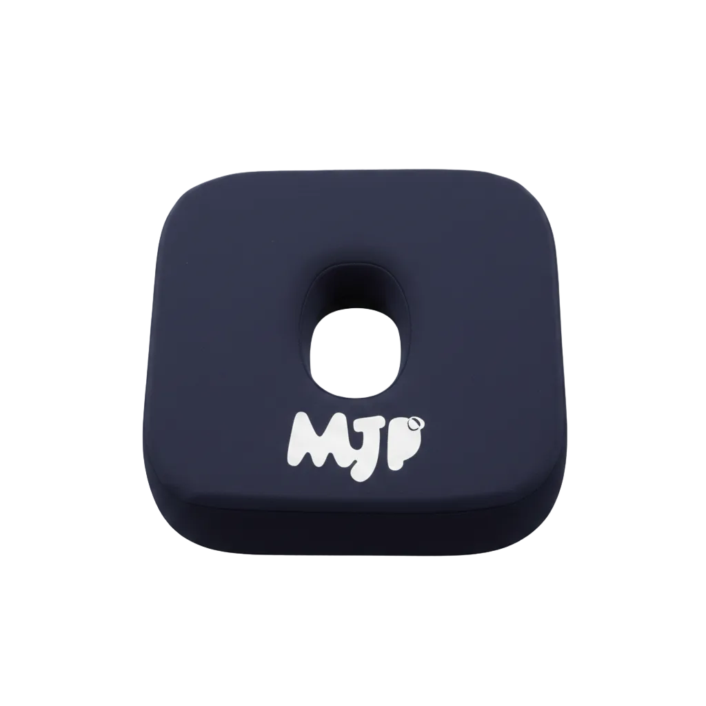 Cuscino MJP per piercing orecchio in memory foam con foro centrale ergonomico