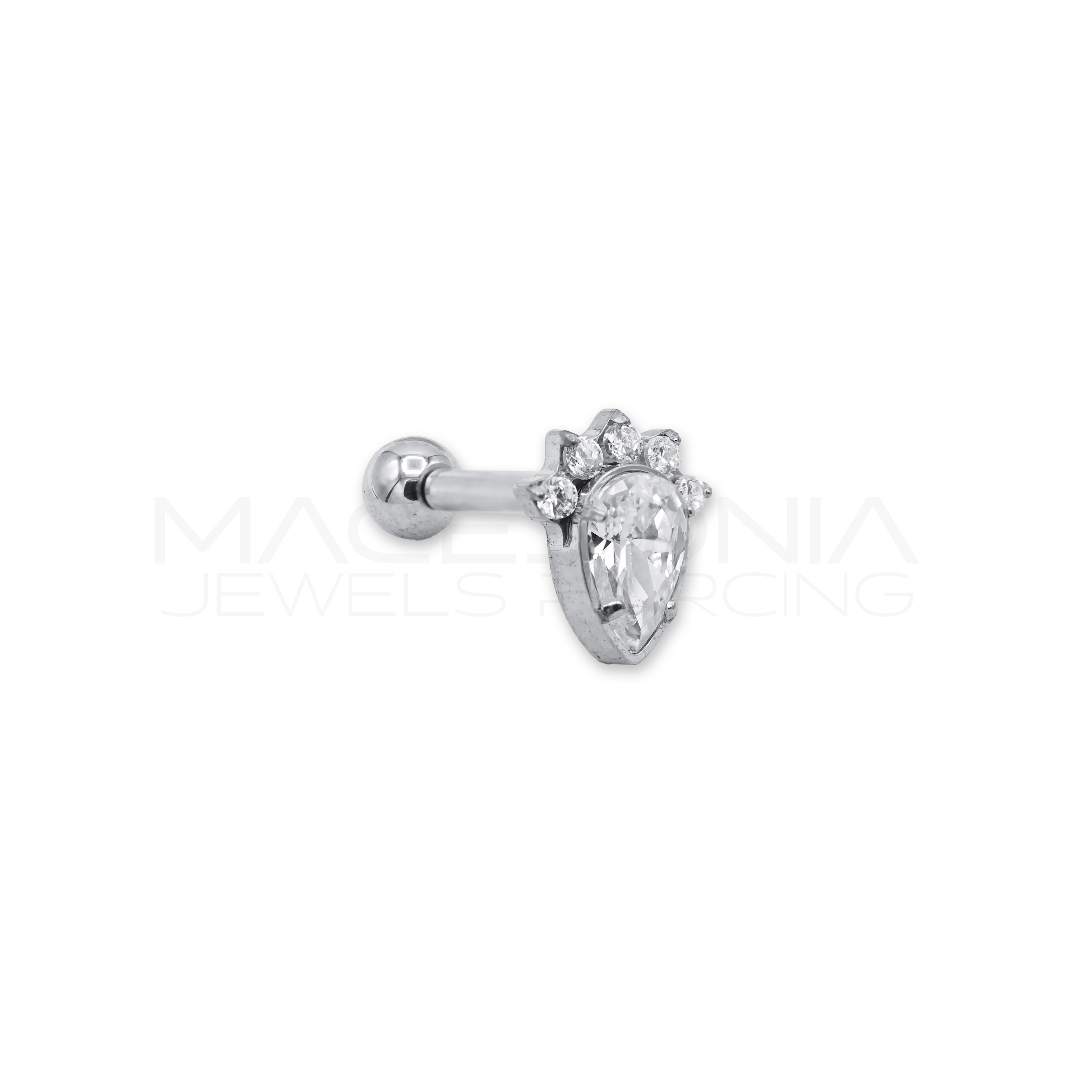 FORMINA CON SCUDO ZIRCONATO E CORONCINA