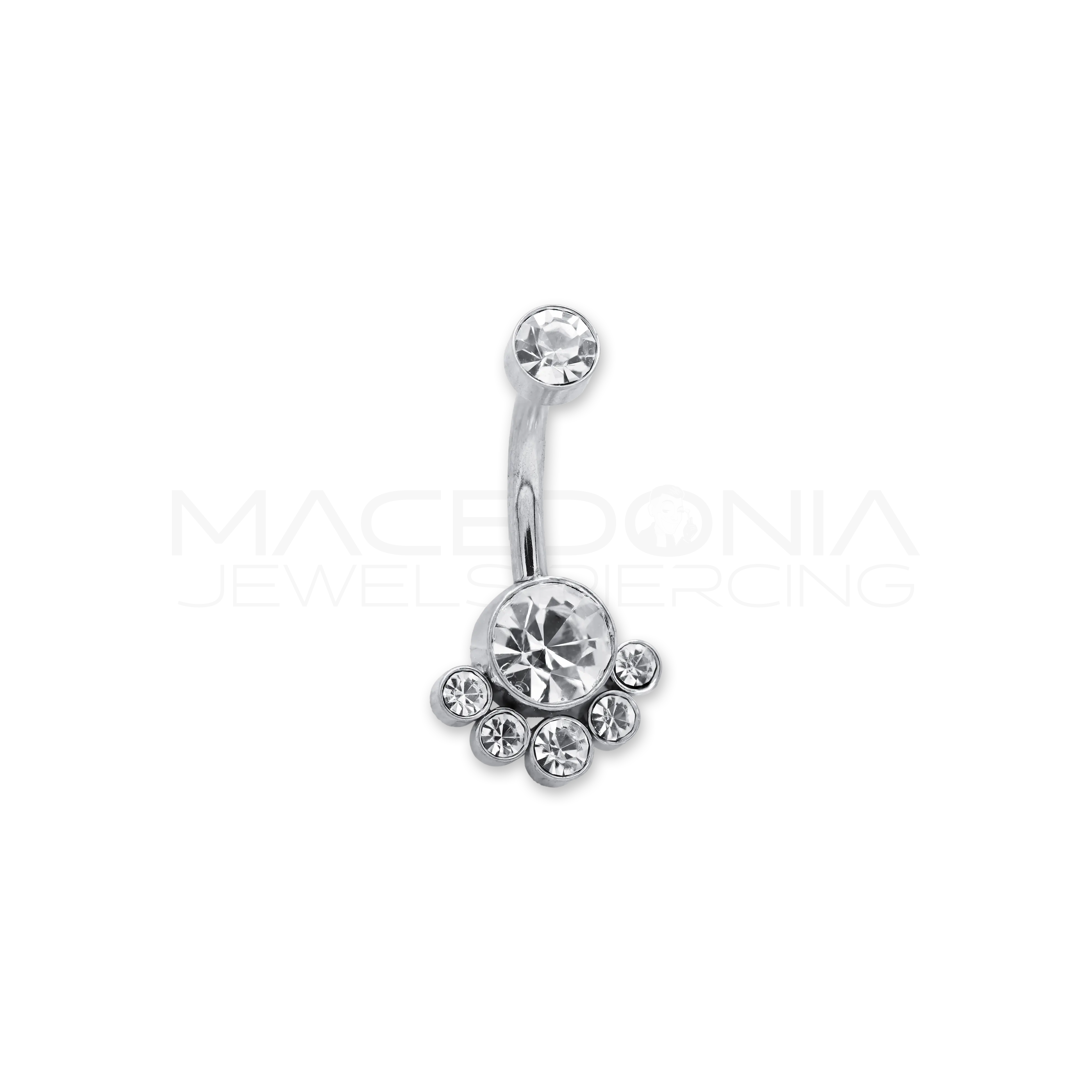 BANANA CON ZIRCONE E CORONCINA