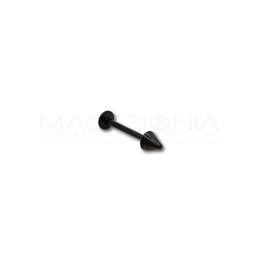 Piercing in acciaio chirurgico 316L con cono