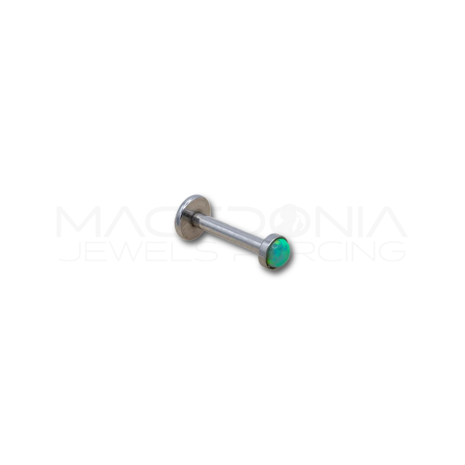 LABRET CON OPALE PIATTO