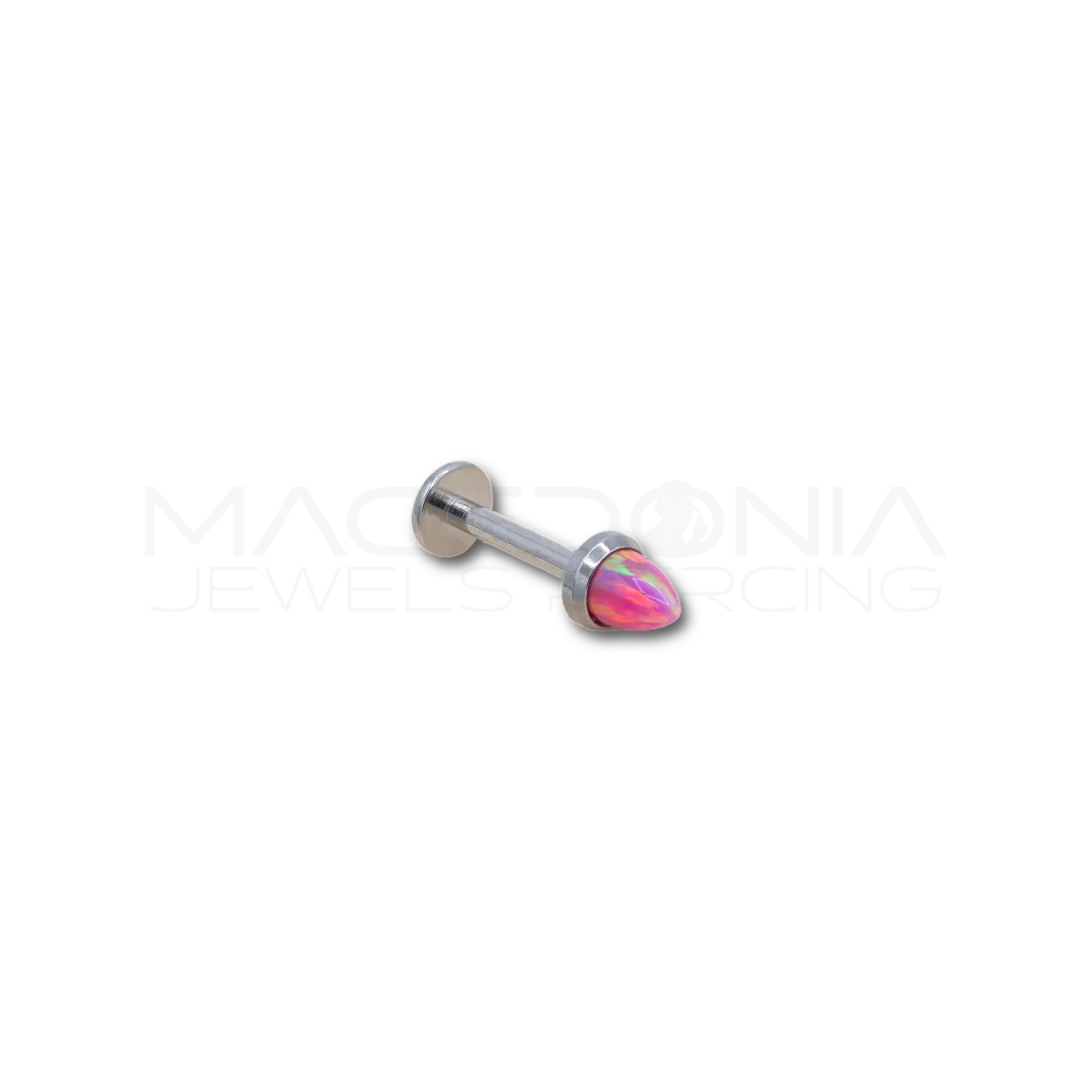 Piercing con Cono Opale in Acciaio Chirurgico 316L