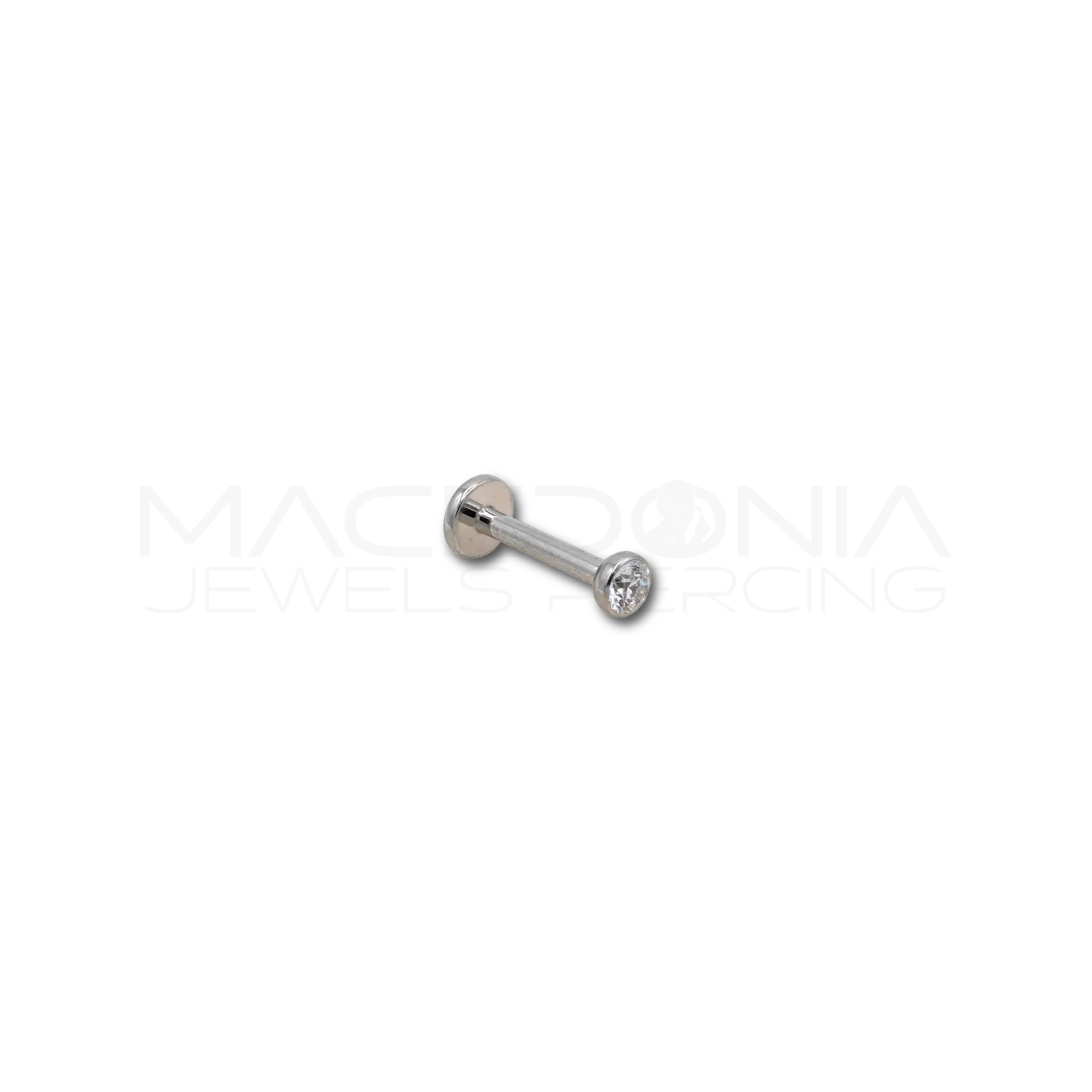 BARRETTA CON ZIRCONE Macedonia Jewels Piercing