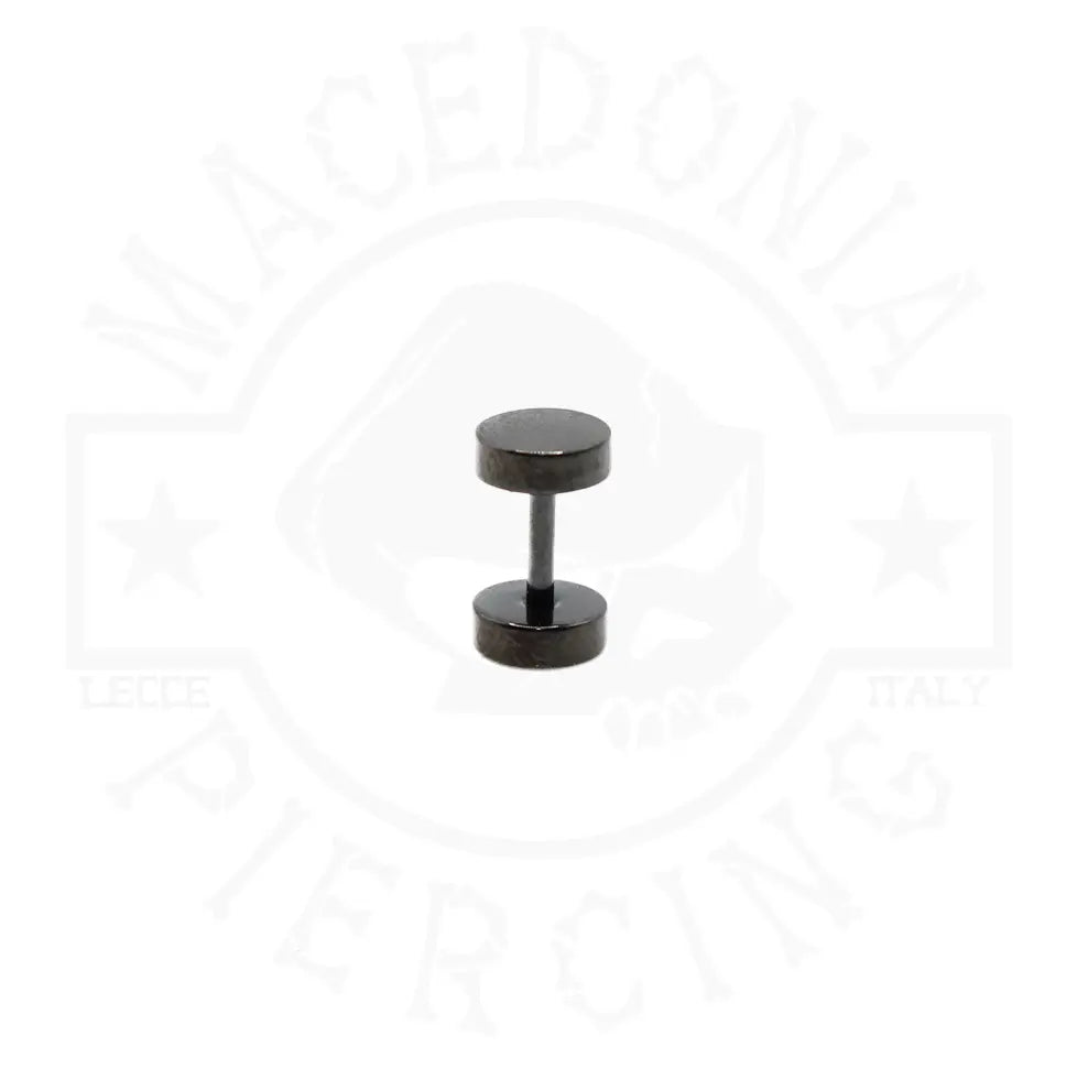 PIERCING A BOTTONE NERO