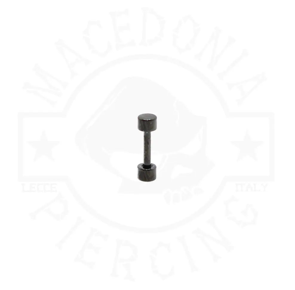 PIERCING A BOTTONE NERO