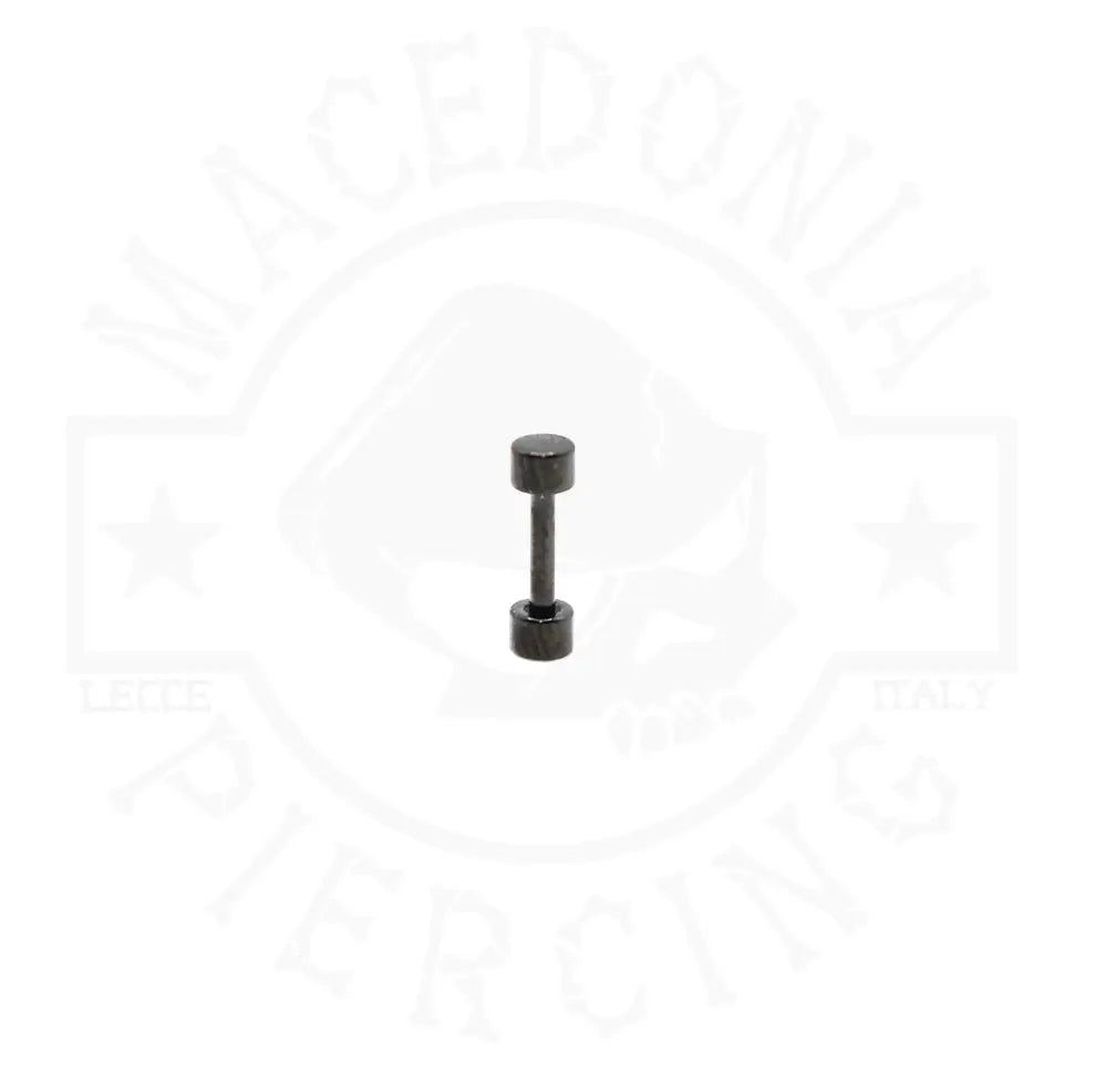 PIERCING A BOTTONE NERO