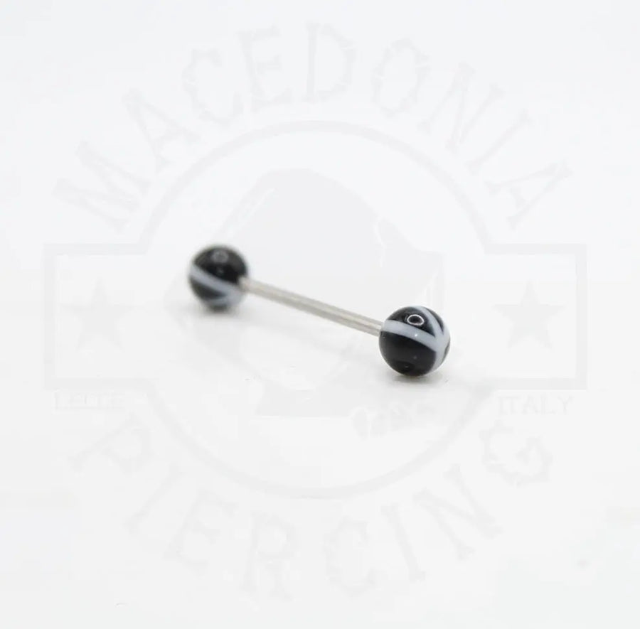 Barbell in Acciaio Chirurgico 316L con Pallina Multicolor