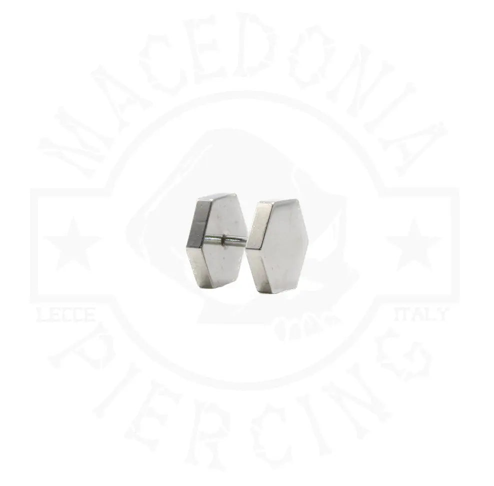 PIERCING A BOTTONE ESAGONALE