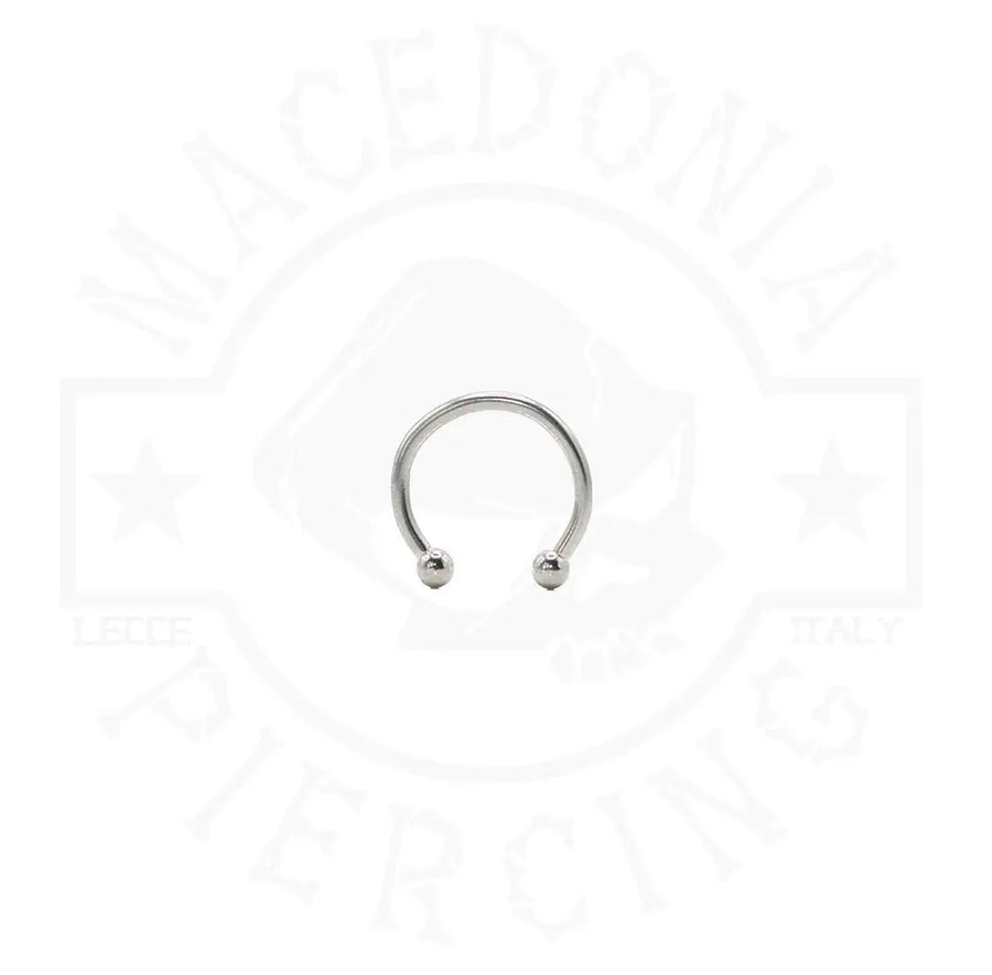 Piercing Argento con Palline