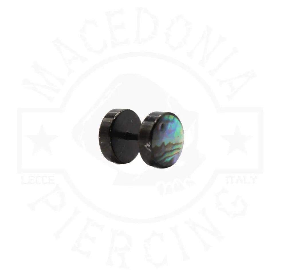 PIERCING A BOTTONE STRIATURA OPALE