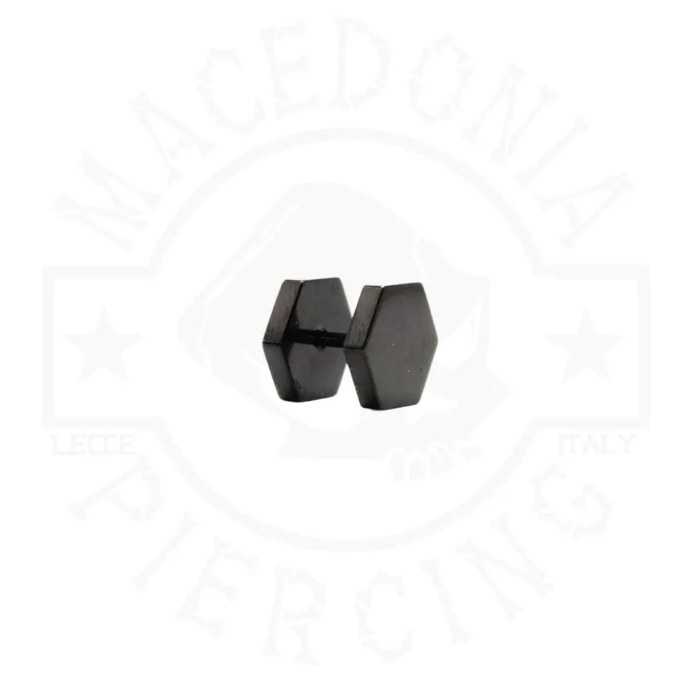 PIERCING A BOTTONE ESAGONALE