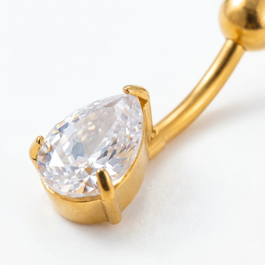 Piercing con goccia in Acciaio Chirurgico 316L - Piercing per ombelico