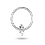 Piercing con palline in Titanio G23 - Piercing per Lobo, helix, daith, septum