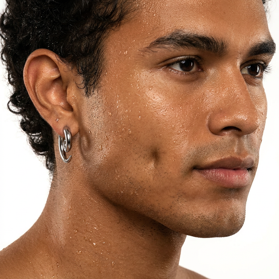 Dilatatore a forma di spirale in Acciaio Inox - Piercing per Lobo