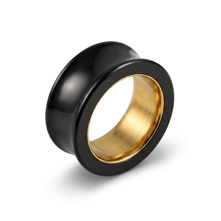 Dilatatore in legno e Acciaio Inox - Piercing per Lobo