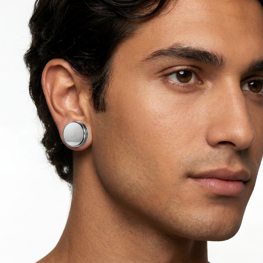 Dilatatore in Acciaio Inox- Piercing per Lobo