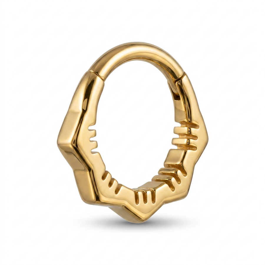 Cerchietto in Acciaio Chirurgico 316L - Piercing per lobo, helix, daith, septum