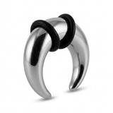 Dilatatore in Acciaio Inox - Piercing per Lobo