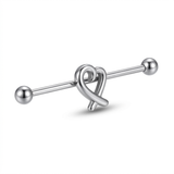 Piercing con cuore in Acciaio Chirurgico 316L - Piercing per industrial