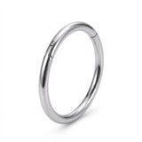 Cerchietto in Acciaio Chirurgico 316L - Piercing per orecchio, naso, labbra, sopracciglio