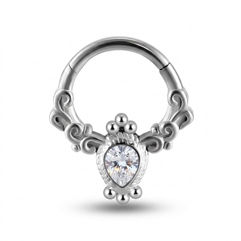 Piercing a punta in Acciaio Chirurgico 316L - Piercing per lobo, helix, daith, septum
