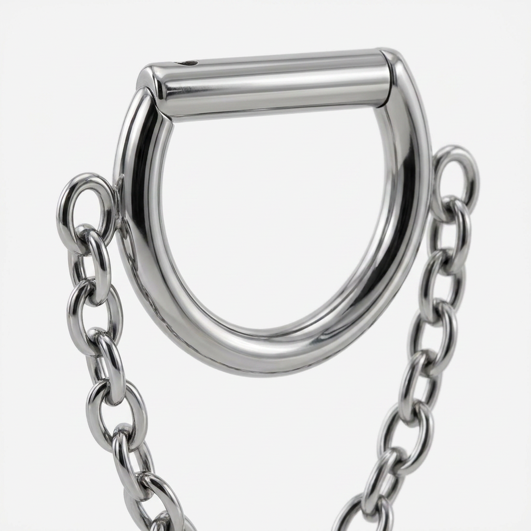 Piercing con catenina in Acciaio Chirurgico 316L - Piercing per lobo, helix, daith, septum