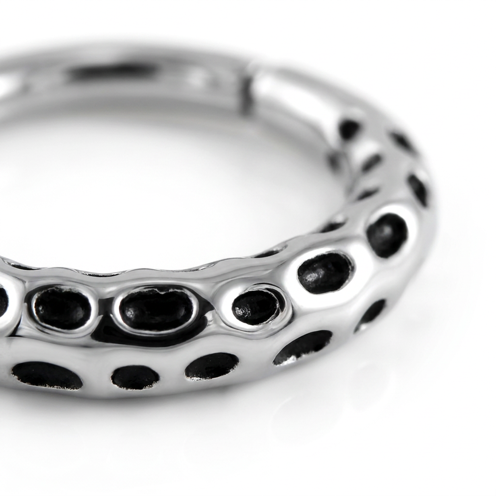 Piercing pitonato in Acciaio Chirurgico 316L - Piercing per lobo, helix, daith, septum