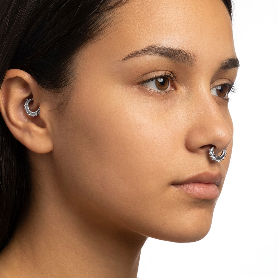 Piercing con palline in Acciaio Chirurgico 316L - Piercing per lobo, helix, daith, septum