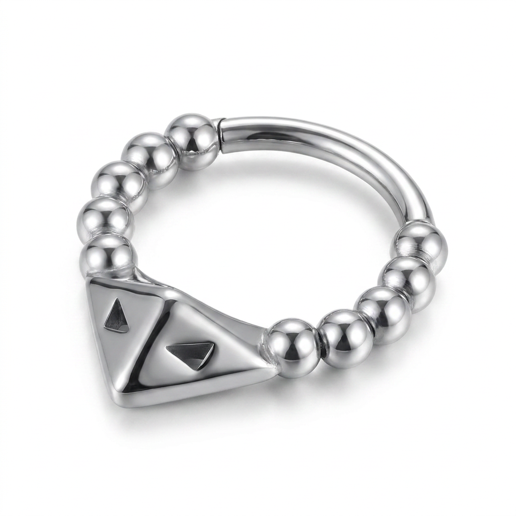 Piercing con punta in Acciaio Chirurgico 316L - Piercing per lobo, helix, daith, septum