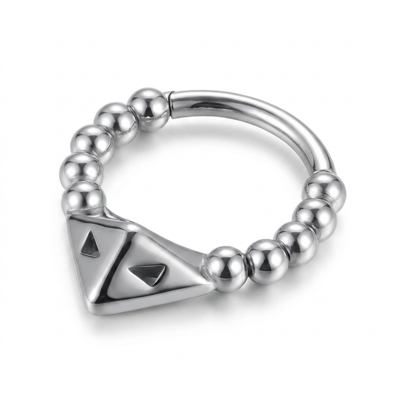 Piercing con punta in Acciaio Chirurgico 316L - Piercing per lobo, helix, daith, septum