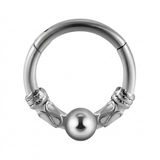 Piercing con pallina in Acciaio Chirurgico 316L - Piercing per lobo, helix, daith, septum