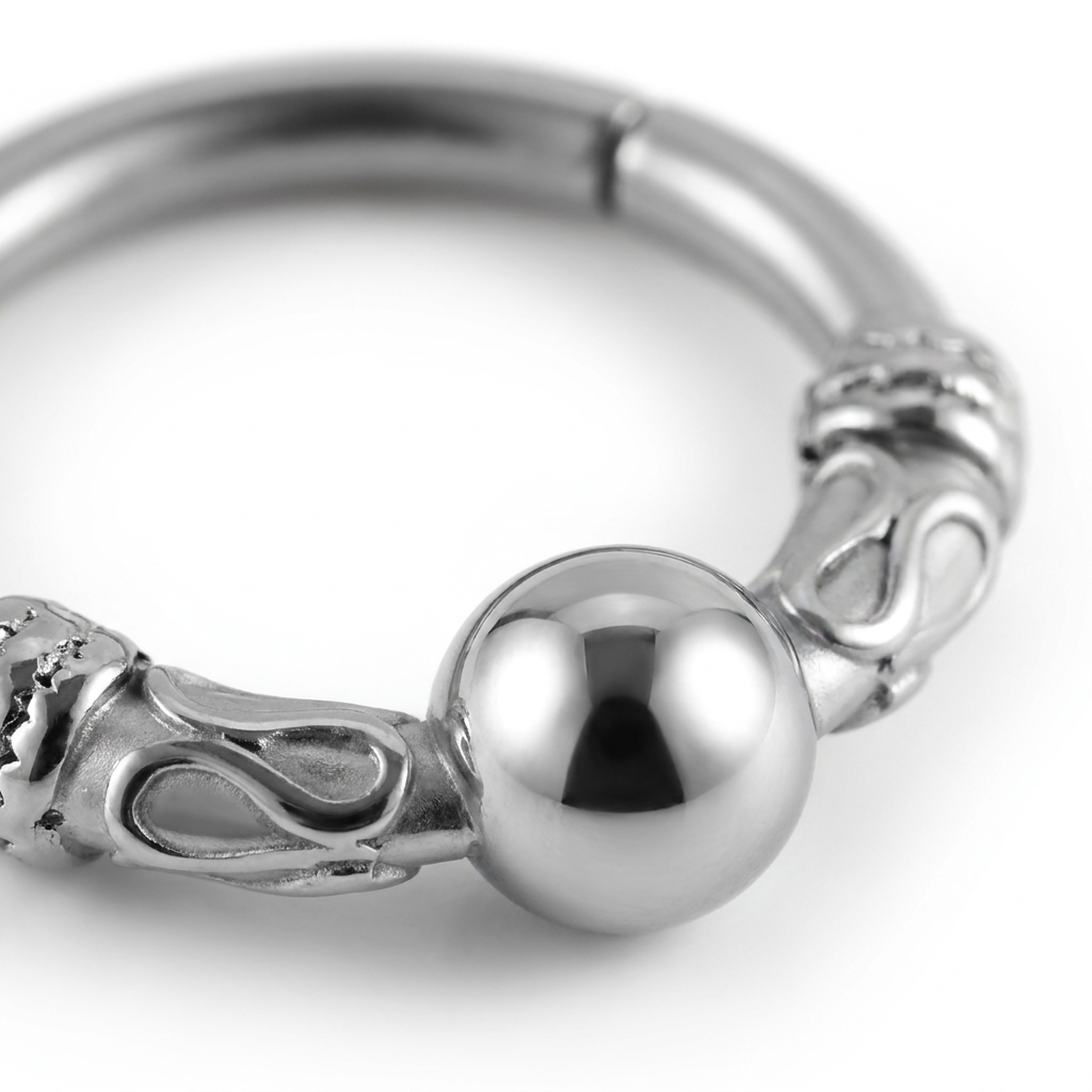 Piercing con pallina in Acciaio Chirurgico 316L - Piercing per lobo, helix, daith, septum