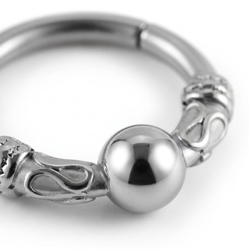 Piercing con pallina in Acciaio Chirurgico 316L - Piercing per lobo, helix, daith, septum
