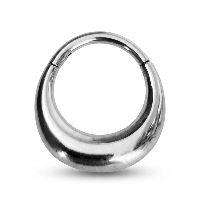 Piercing con bombatura in Acciaio Chirurgico 316L - Piercing per lobo, helix, daith, septum