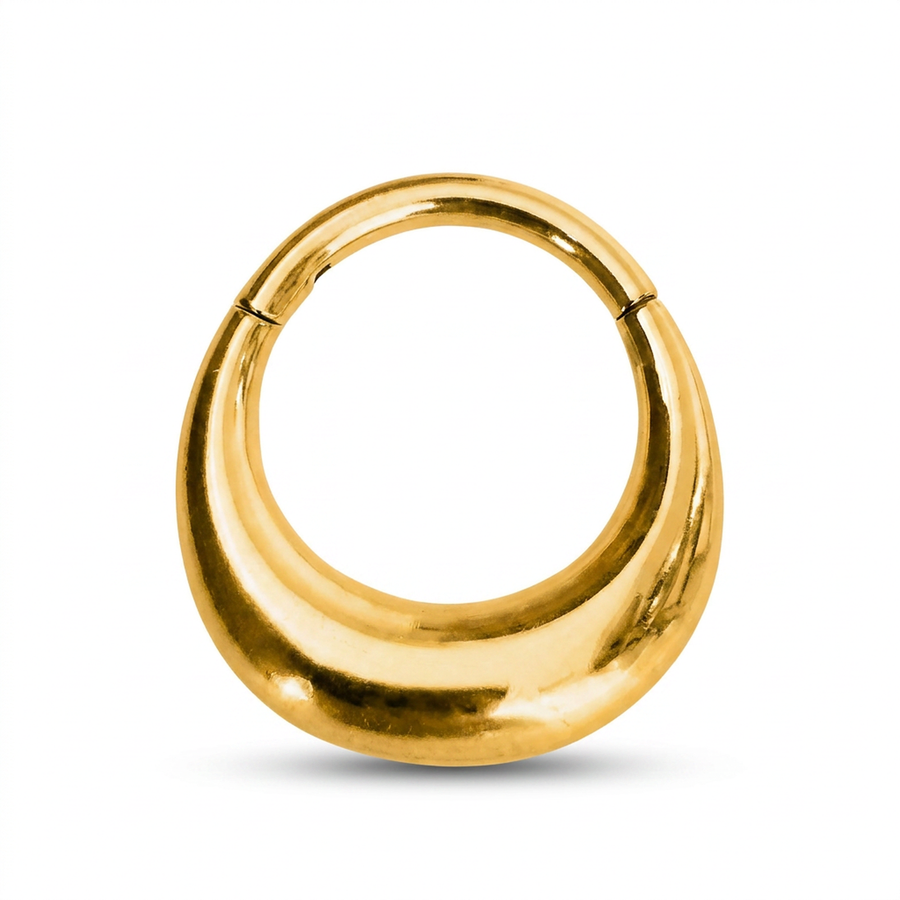 Piercing con bombatura in Acciaio Chirurgico 316L - Piercing per lobo, helix, daith, septum