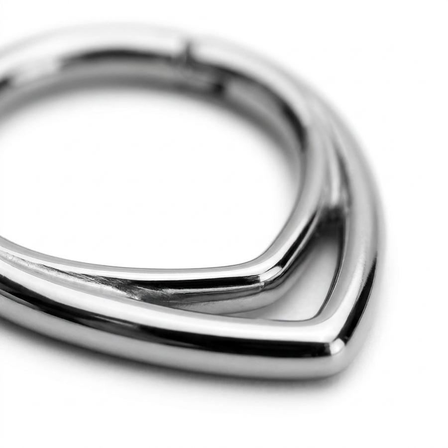 Piercing a punta in Acciaio Chirurgico 316L - Piercing per lobo, helix, daith, septum