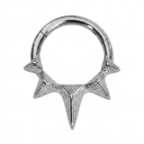 Piercing con punte in Acciaio Chirurgico 316L - Piercing per lobo, helix, daith, septum