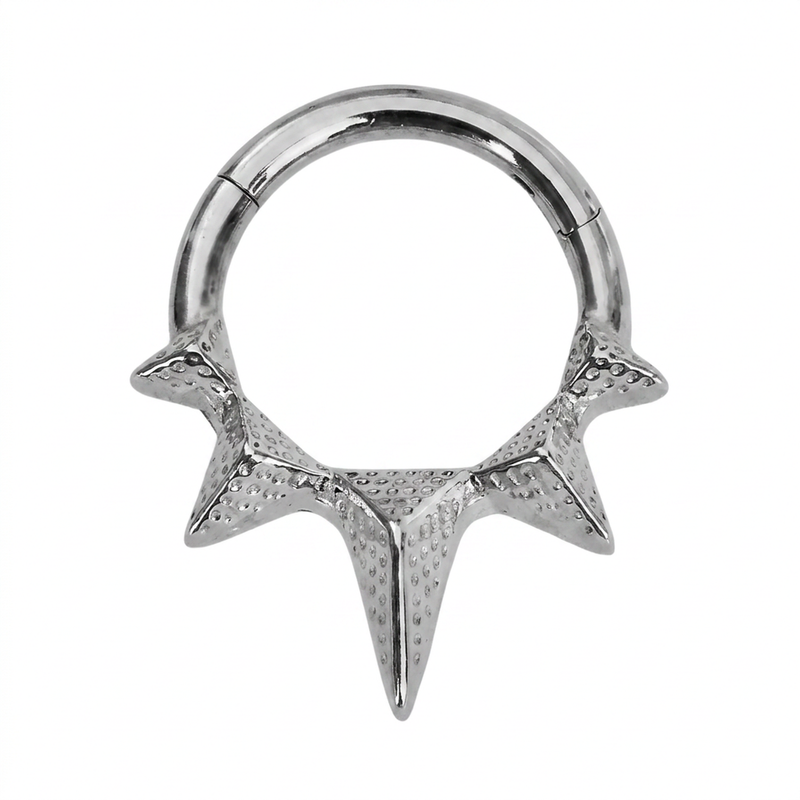 Piercing con punte in Acciaio Chirurgico 316L - Piercing per lobo, helix, daith, septum