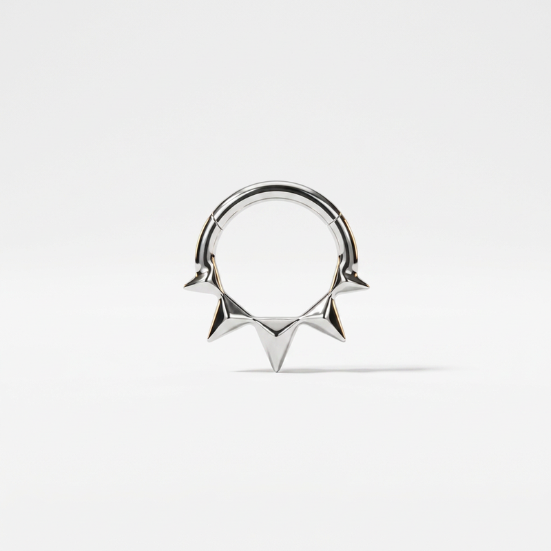 Piercing con punte in Acciaio Chirurgico 316L - Piercing per lobo, helix, daith, septum