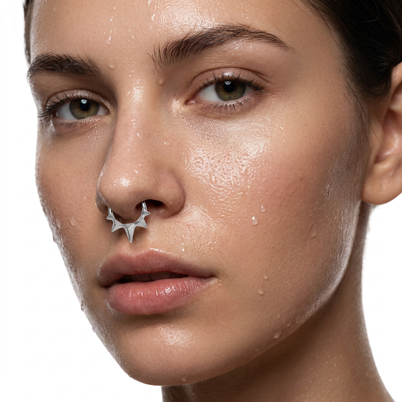 Piercing con punte in Acciaio Chirurgico 316L - Piercing per Lobo, helix, daith, septum