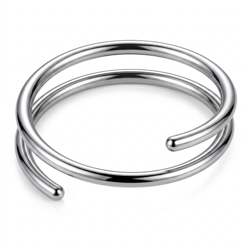 Spirale in Acciaio Chirurgico 316L - Piercing per naso