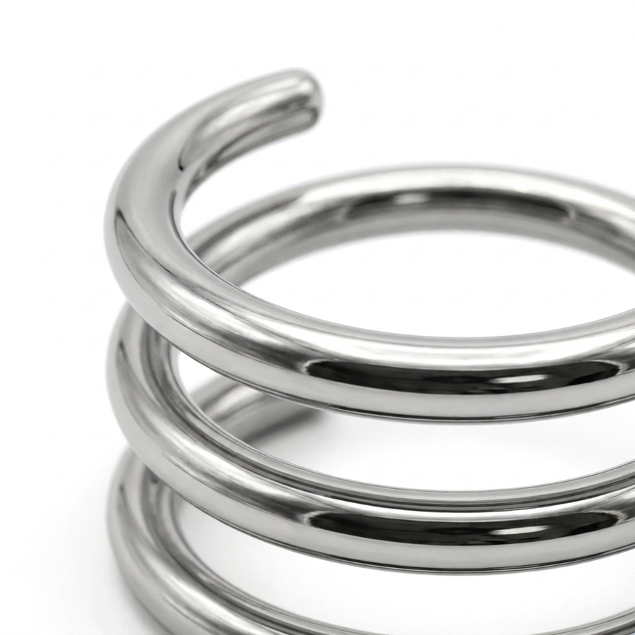 Piercing cerchietto con fascia in acciaio chirurgico 316L - Piercing per naso