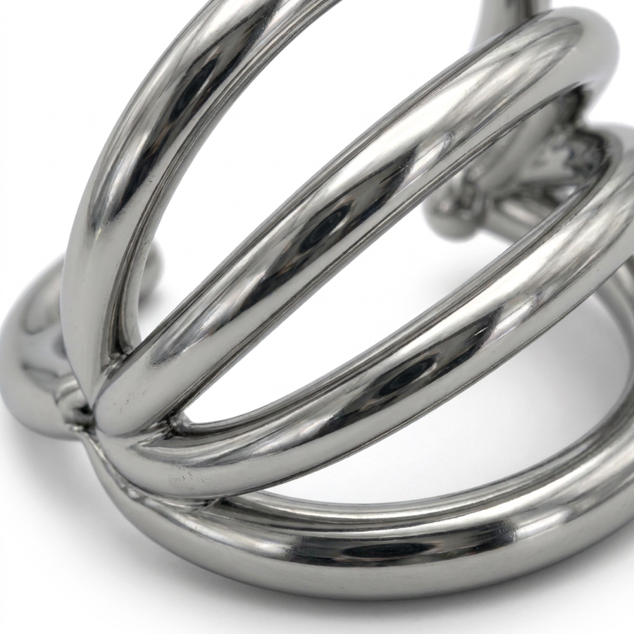 Cerchietto con tripla fascia in Acciaio Chirurgico 316L - Piercing per lobo, helix, forward helix, conch, tragus