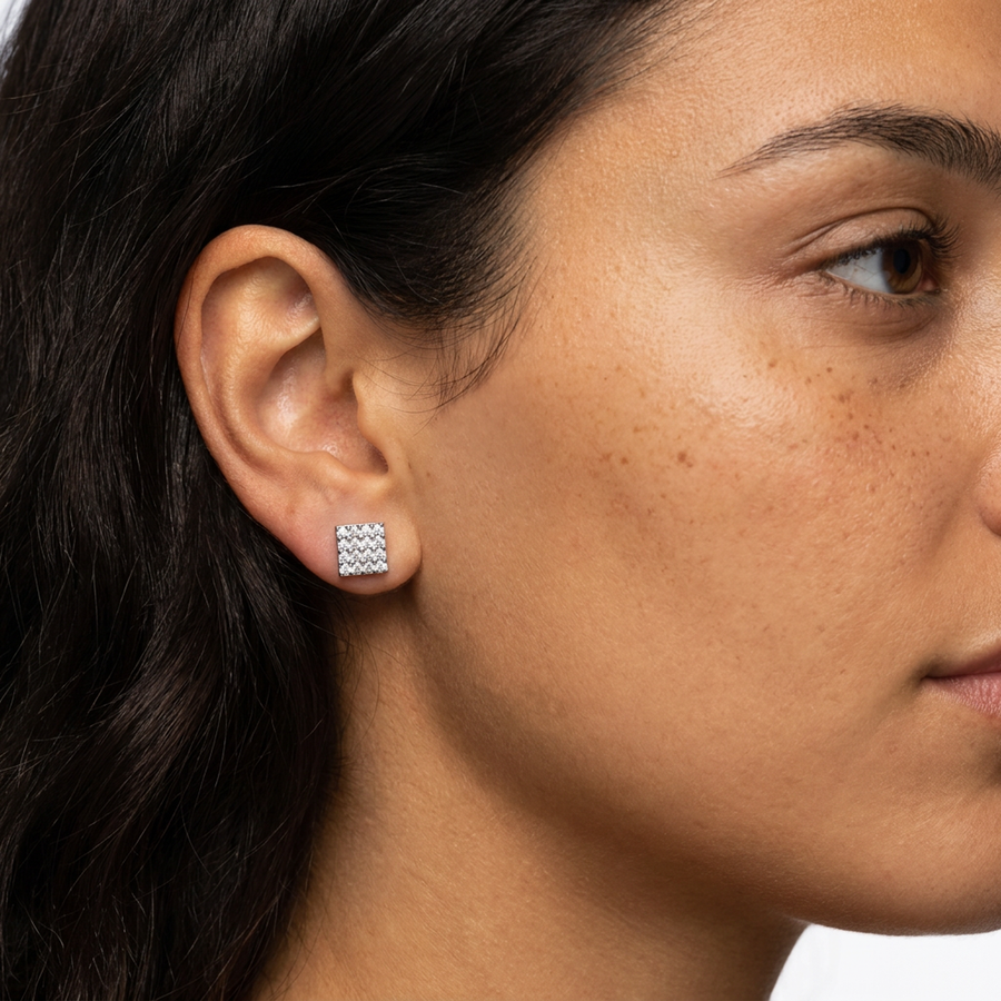 Brillantino in argento 925 - Piercing per lobo